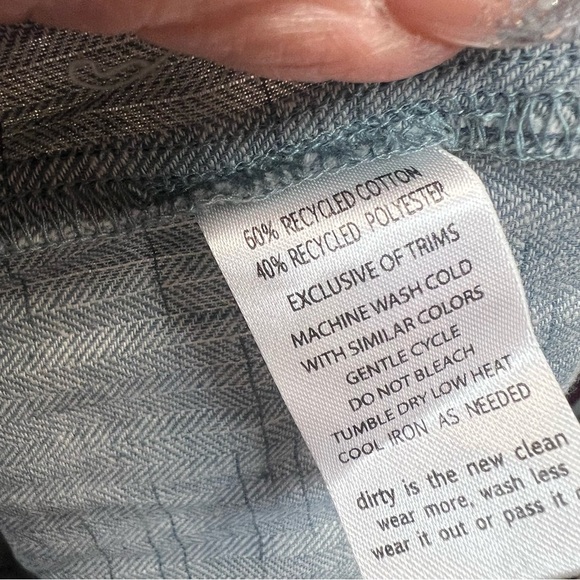 🆕 Toad & Co Reform Tiered Dress with pockets in Blue Slate Spacedye SZ LG - Picture 6 of 7